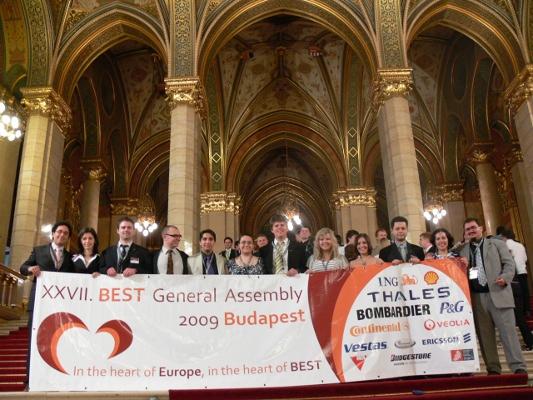 Official picture at XXVII BEST General Assembly in Budapest